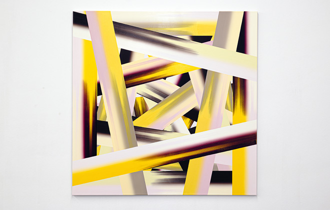 Vera Leutloff – „Stangen: Verlauf: Limonaia“, 2016